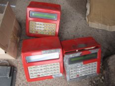 Three Almax A900 portable ticket machines with charging base. (Please note: this lot is located in..