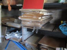 Quantity of assorted size fire doors, as lotted