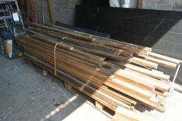 Pallet of various timber offcuts