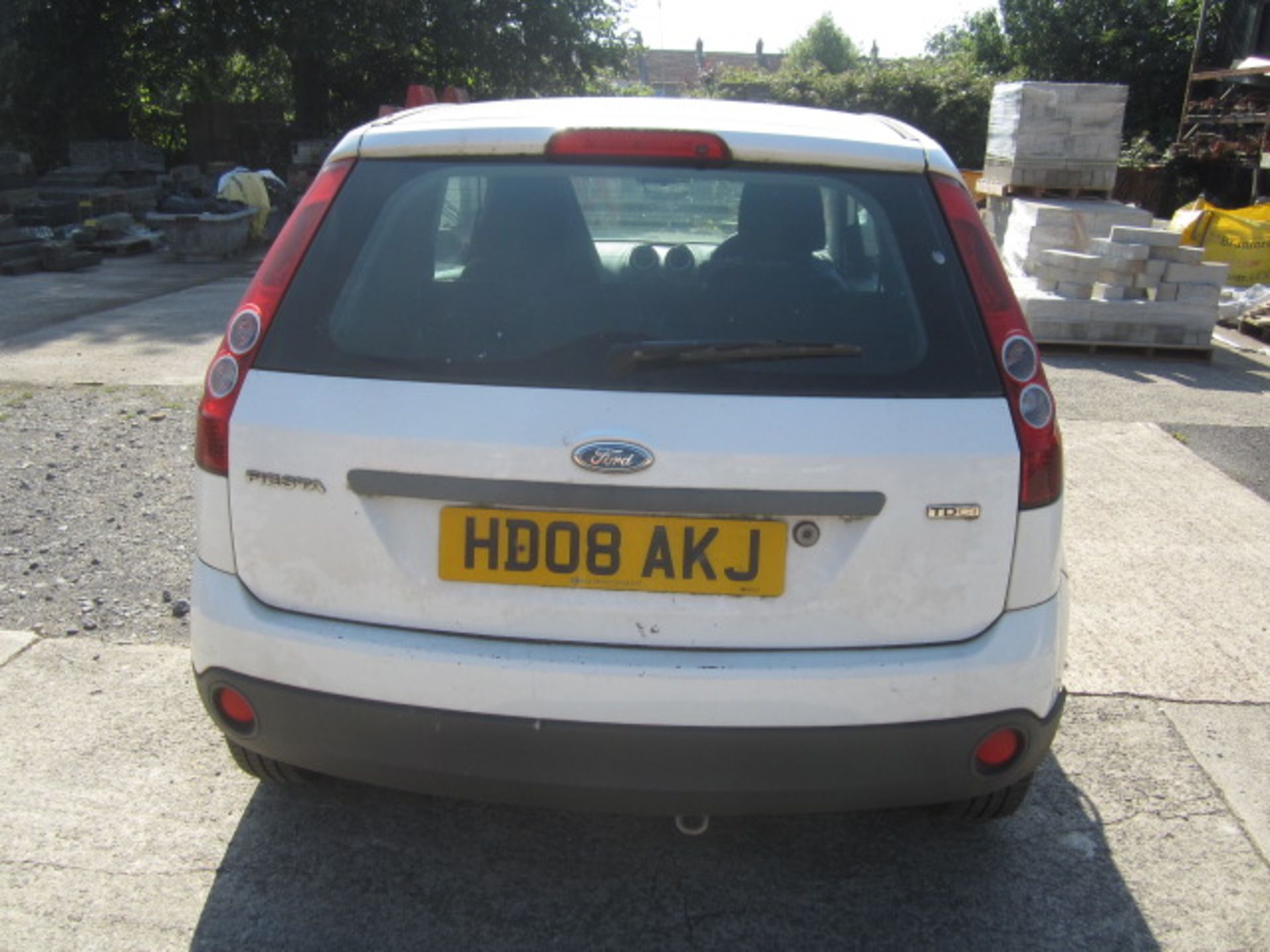 Ford Fiesta 1.4TDCi 67bhp car derived van. Registration: HD08 AKJ. Recorded mileage 102,413. MOT: 30 - Image 6 of 8