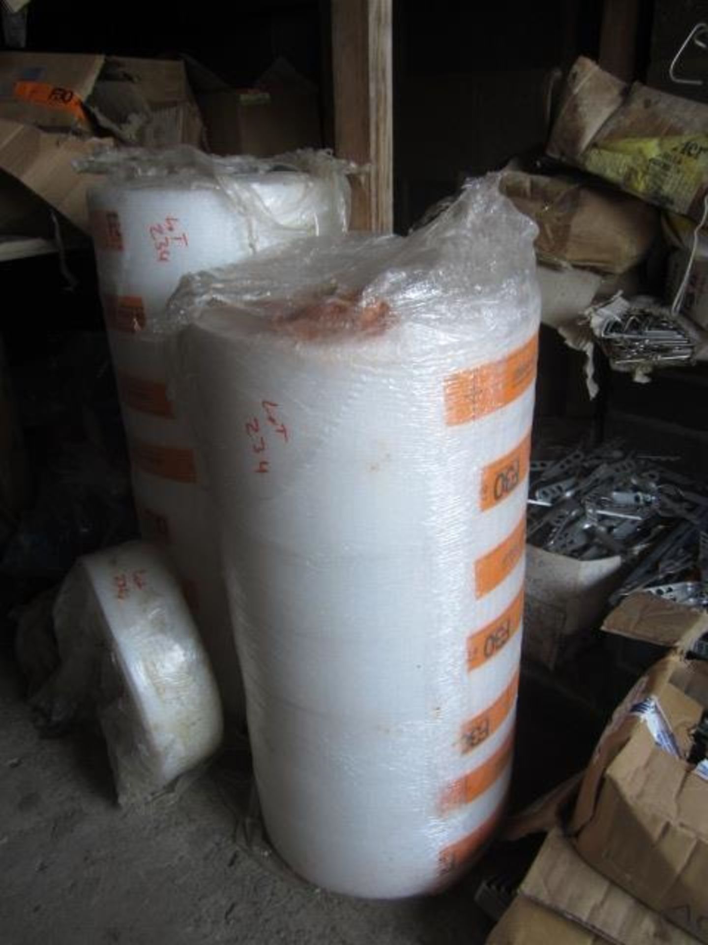Assorted reeled damp proof course, reeled foam, etc. - Image 6 of 8