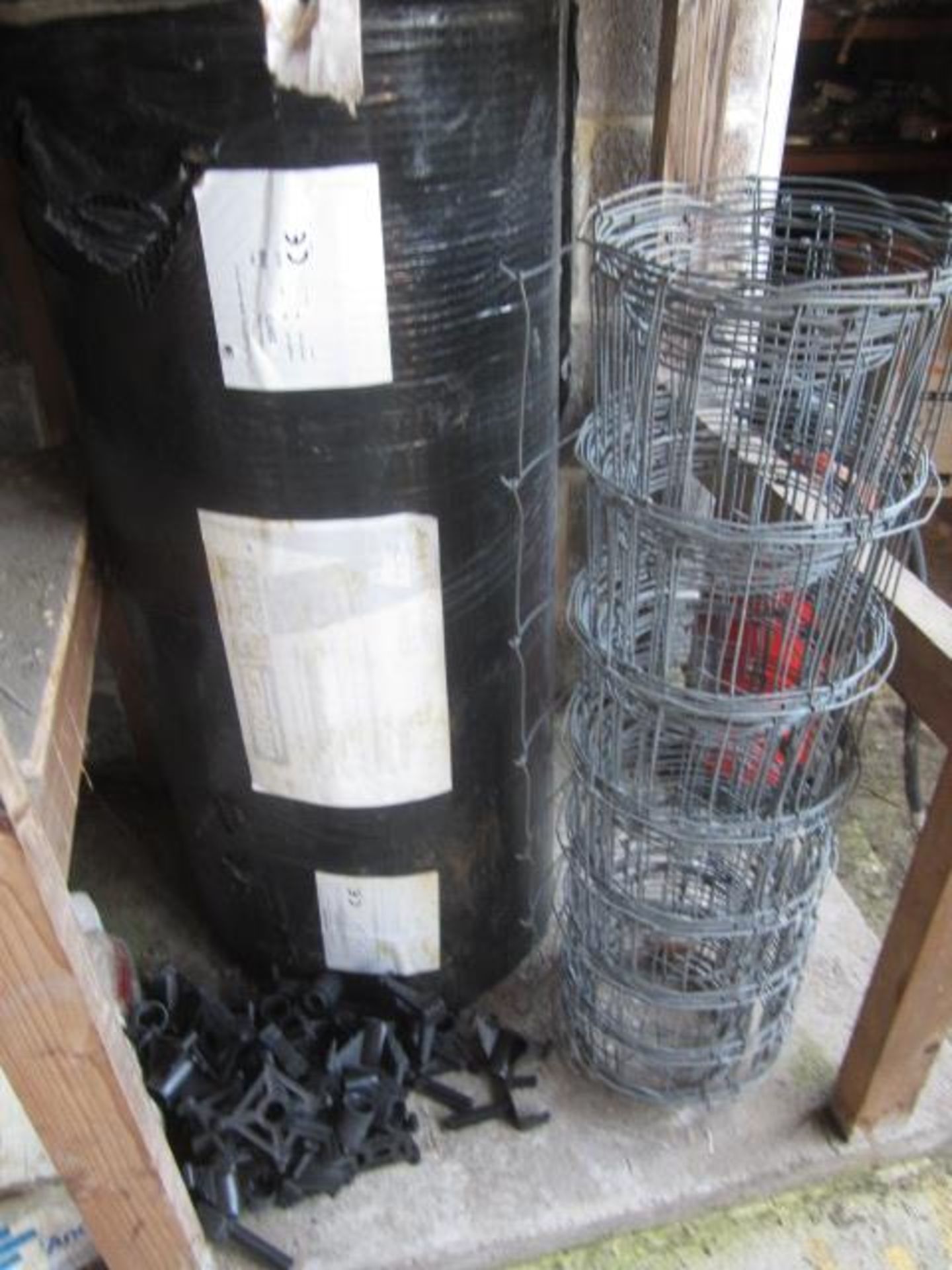 Quantity of assorted wall ties, stainless steel fixings, core membrane etc., - Image 4 of 6