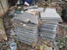 Two pallets of assorted tiles