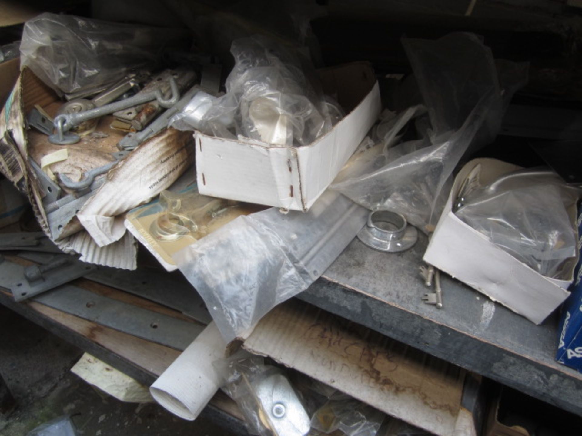 Contents of racking including locks, hangers, ironmongery, bolts, architectural hardwear etc. - Image 10 of 18