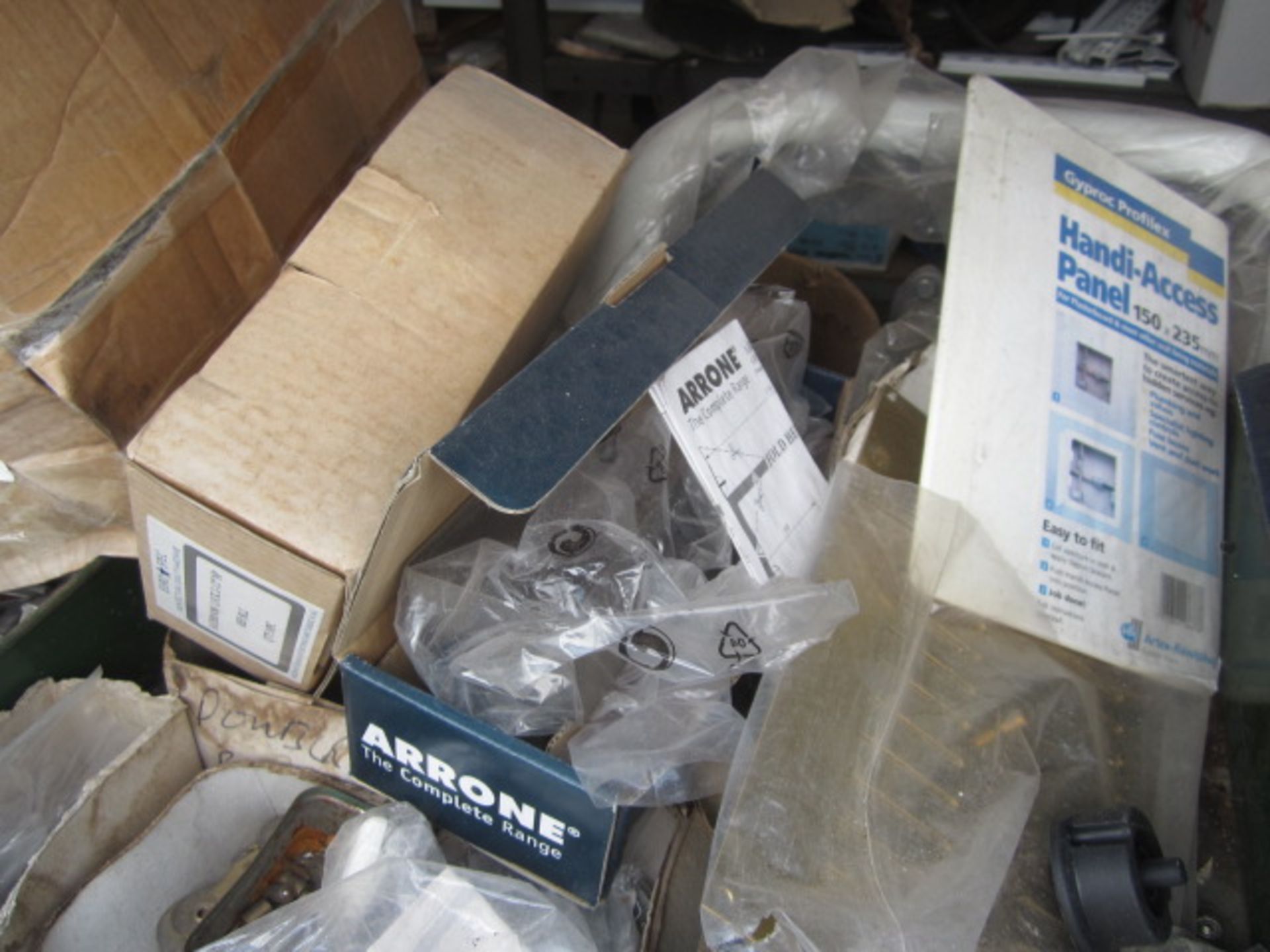 Contents of racking including locks, hangers, ironmongery, bolts, architectural hardwear etc. - Image 13 of 18