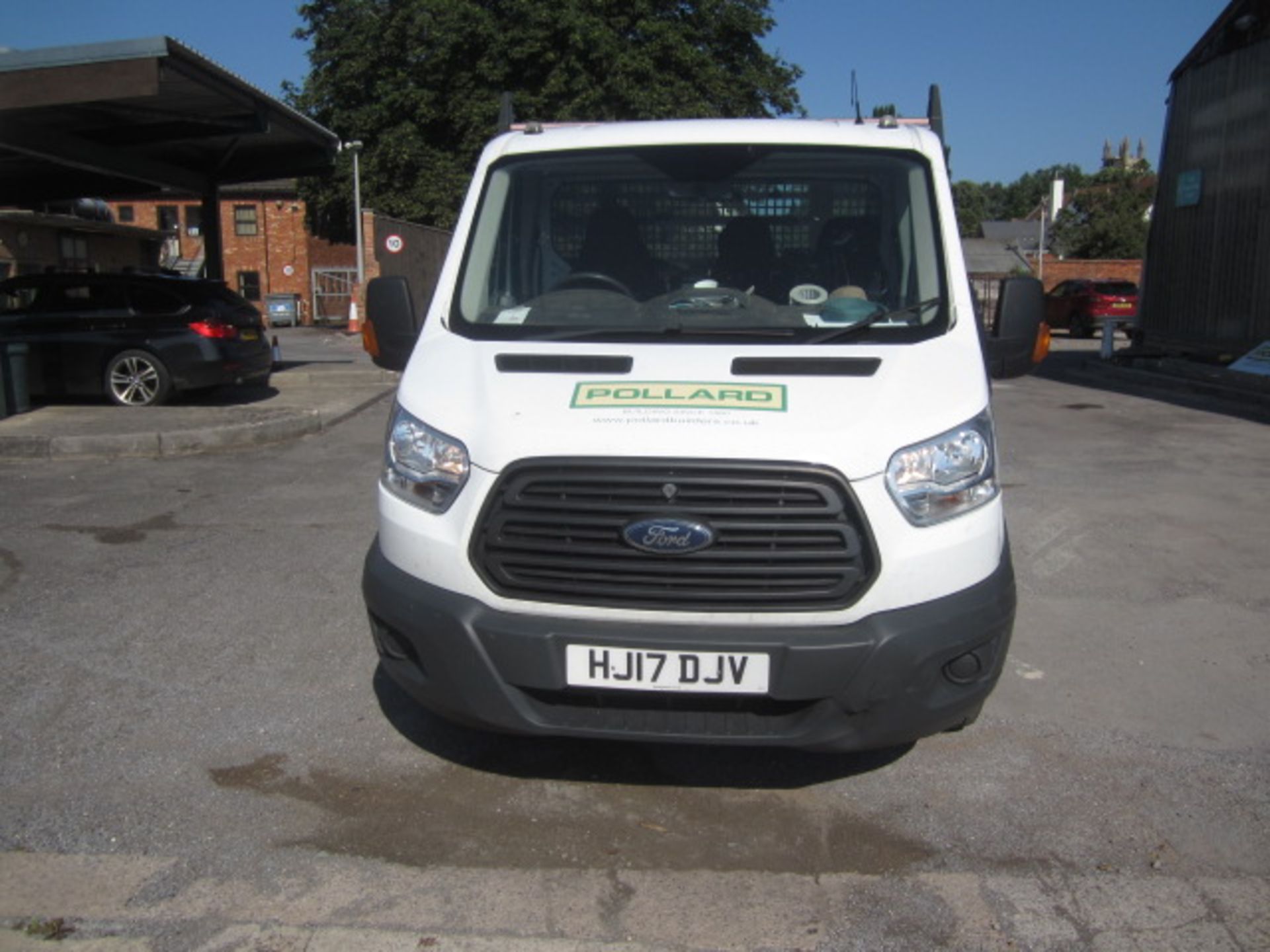 Ford Transit 350 2.2D 123bhp dropside lorry. Registration: HJ17 DJV. Recorded mileage 89,794. MOT: - Image 3 of 15