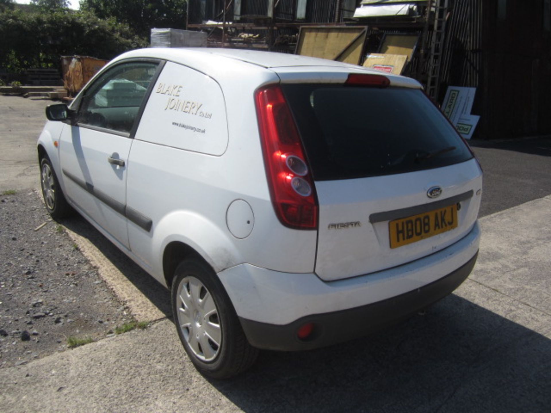 Ford Fiesta 1.4TDCi 67bhp car derived van. Registration: HD08 AKJ. Recorded mileage 102,413. MOT: 30 - Image 4 of 8