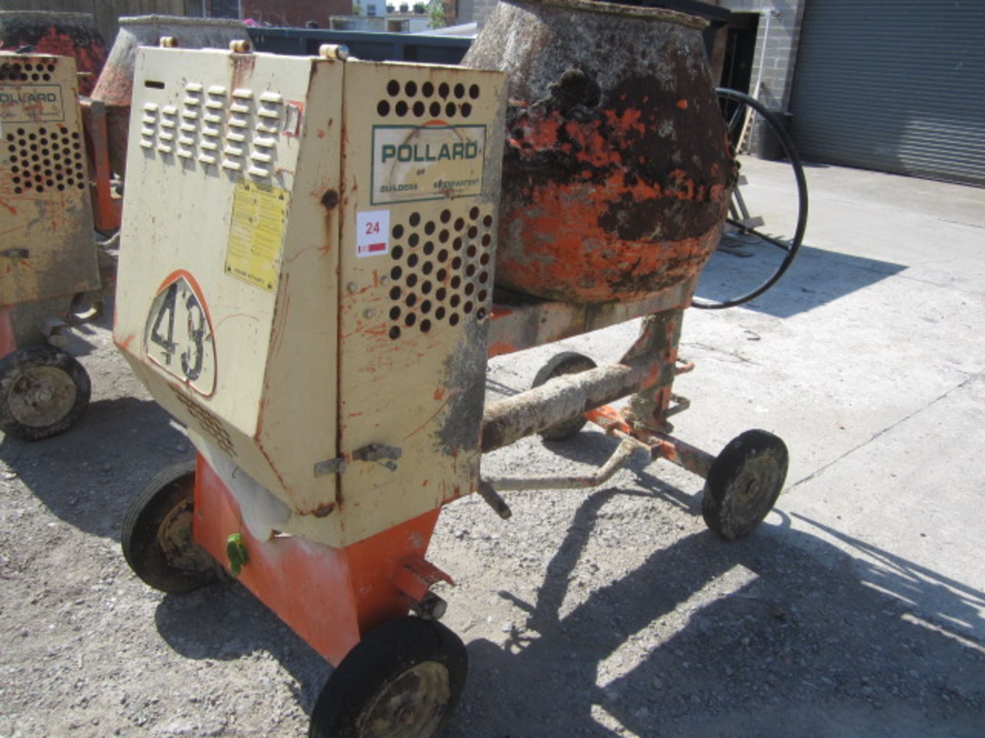 Belle diesel powered mobile cement mixer - Image 2 of 3