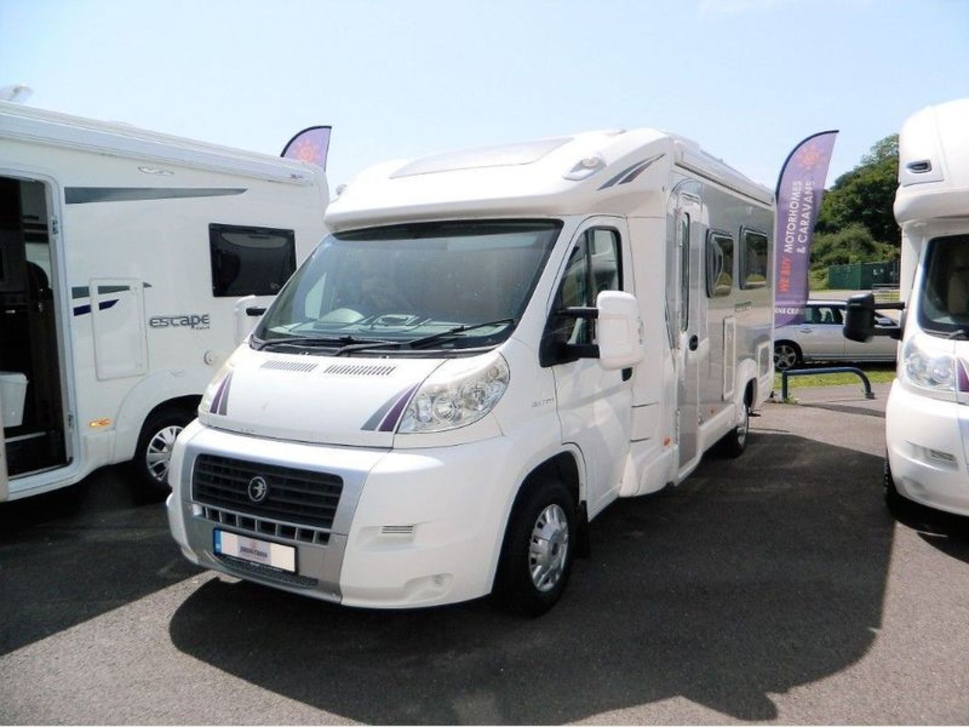 Fiat Ducato 35 LWB 2008 Swift Bolero 2.3L Multi-Jet Turbo 130HP Diesel Engine, Reg No GX07CXA d.o.r. - Image 2 of 22