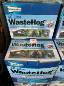 Five Leisurewize 46 litre Waste Hogs