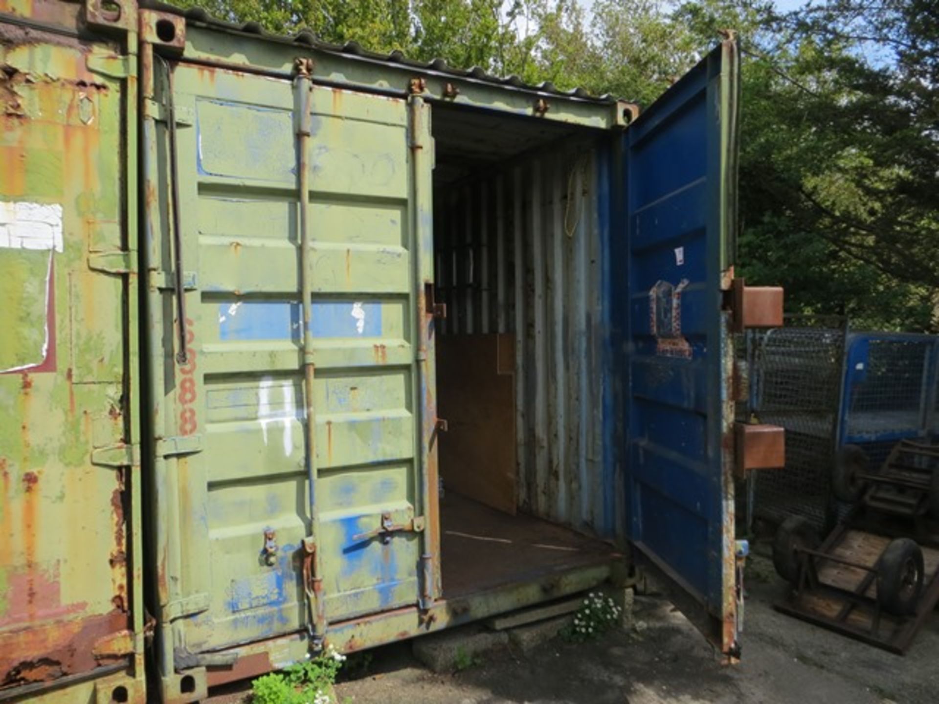 20' shipping container *collection Thursday 23rd August only NOTE A work Method Statement and Risk - Image 2 of 5