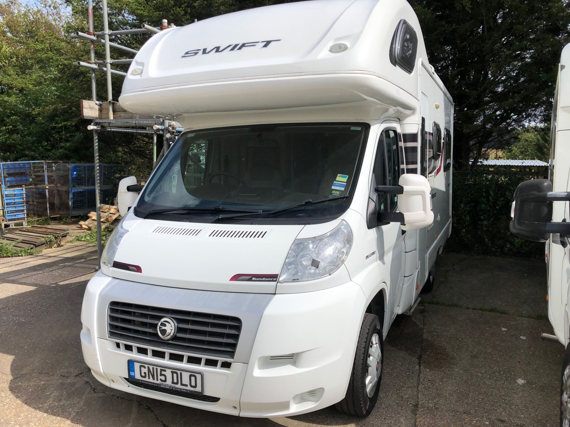 Fiat Ducato 35 Multijet MWB Swift Sundance 584PR Turbo diesel Euro 5 Motor Home 2.3L Reg No GN15 DLO