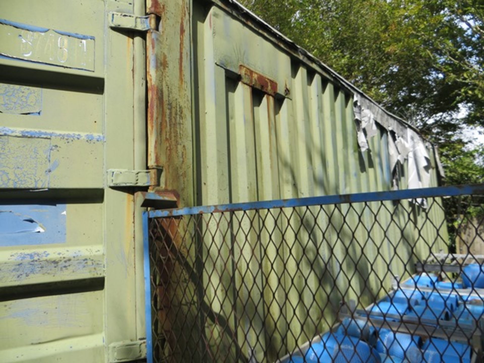 20' shipping container *collection Thursday 23rd August only NOTE A work Method Statement and Risk - Image 3 of 5