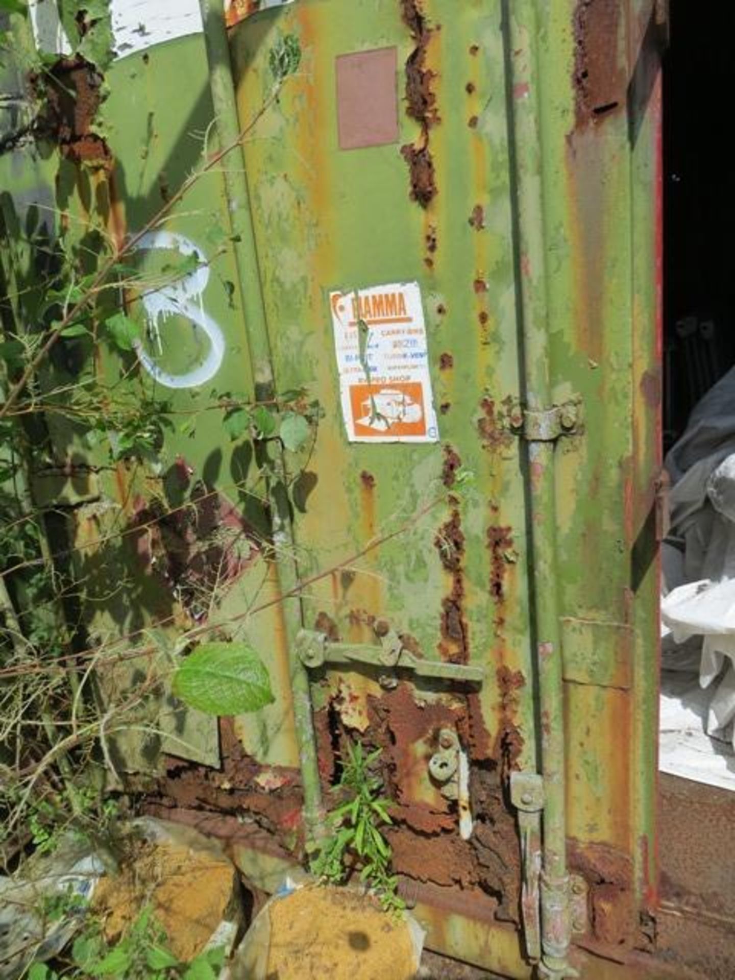 20' shipping container *collection Thursday 23rd August only NOTE A work Method Statement and Risk - Image 2 of 4