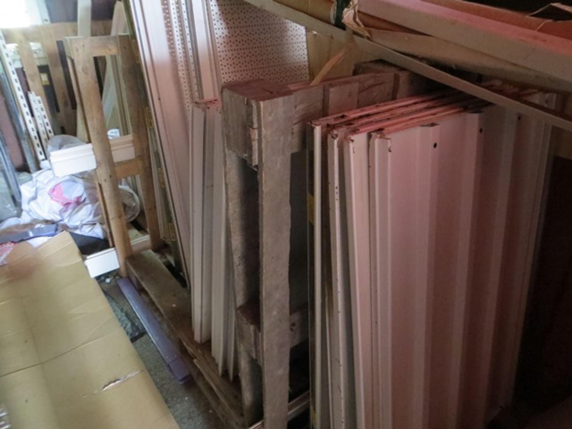 Contents of container to include a large quantity of Fiamma wind out awnings, covers, advertising - Image 6 of 8