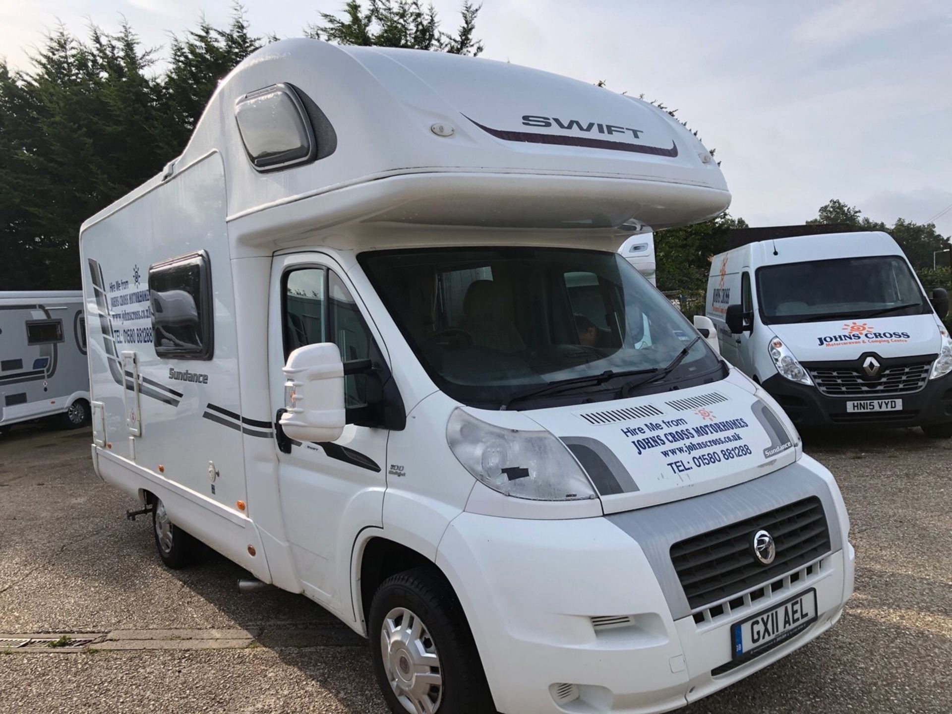 Fiat Ducato 35 100 Maxi Multijet MWB Swift Sundance 590RS Euro 4 Turbo diesel 4 berth Motor Home 2.