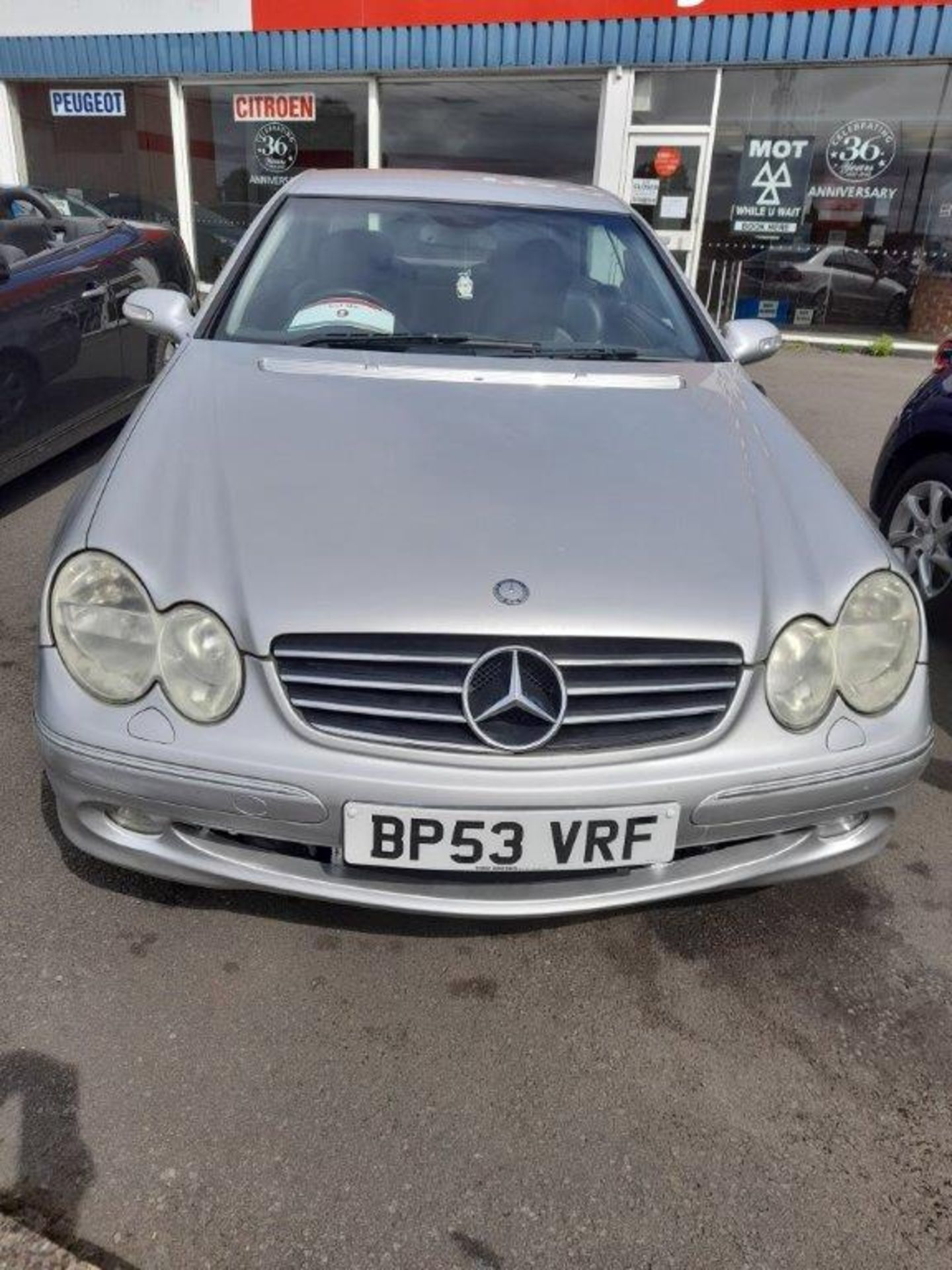 Mercedes-Benz CLK 270 CDi Elegance 2-door Auto diesel coupe Registration no. BP53 VRF Date of - Image 2 of 9