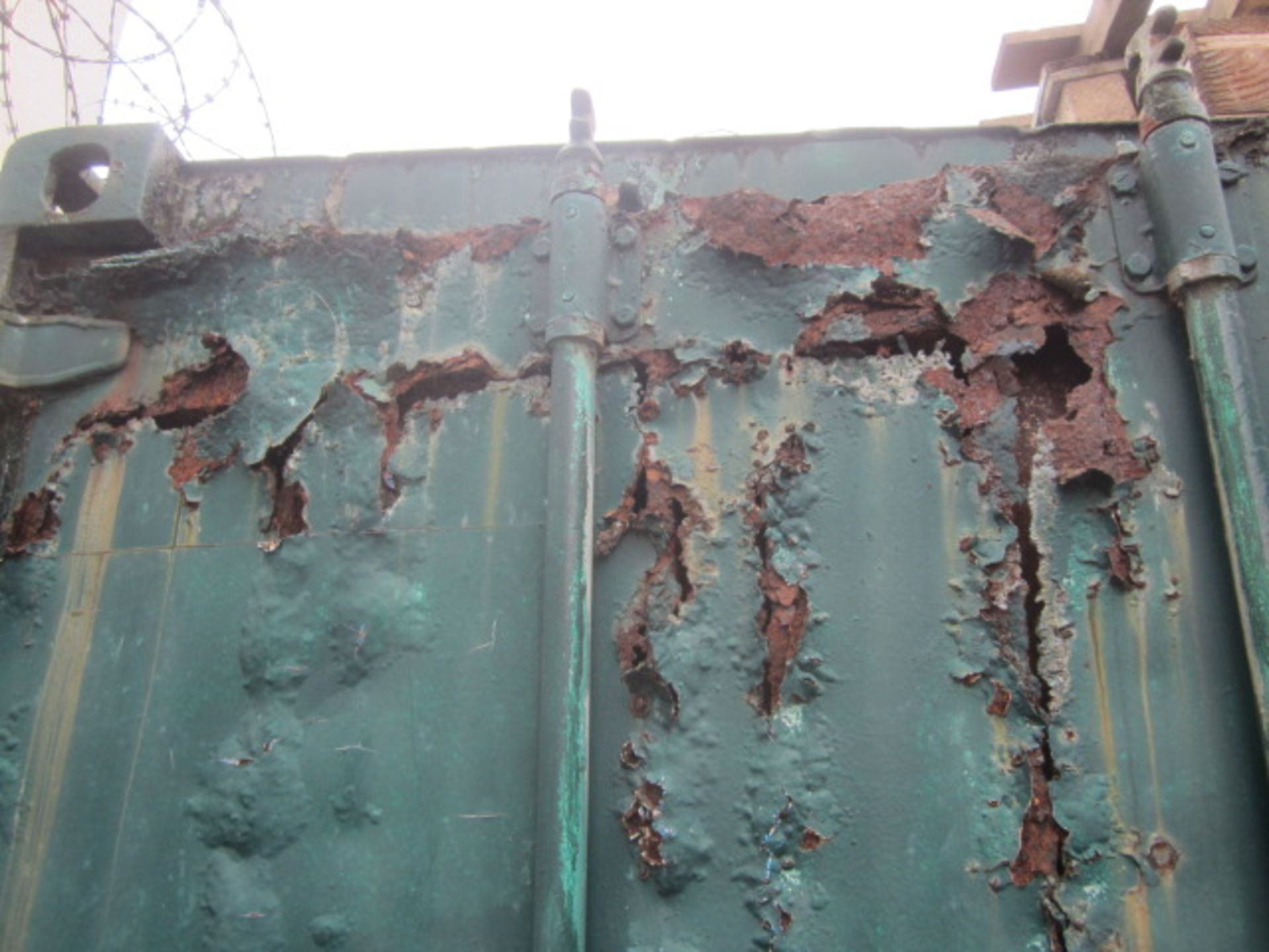 20ft export type shipping container (see photos for condition). A work Method Statement and Risk - Image 4 of 12