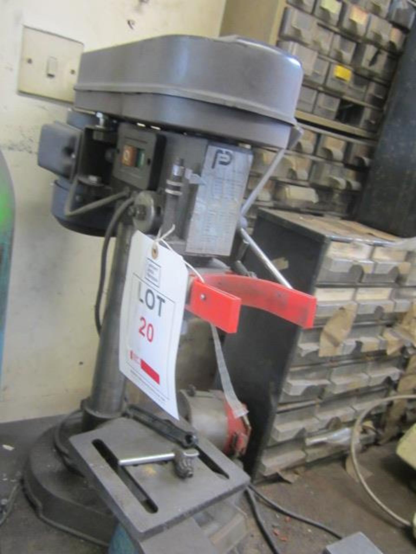 Performance Power PP2505 BD bench top pillar drill, serial no. 10550901 (2001) - Image 2 of 3