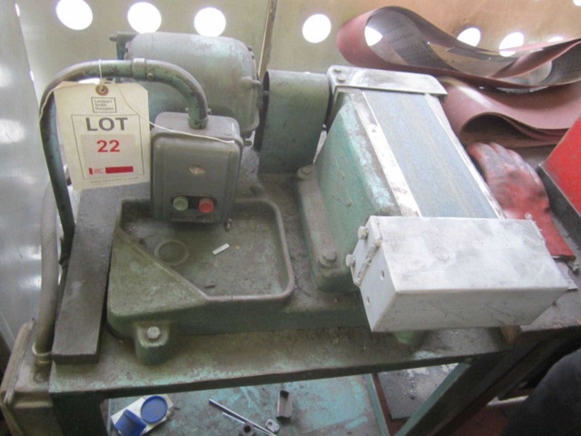 Unnamed 100mm bench top belt linisher