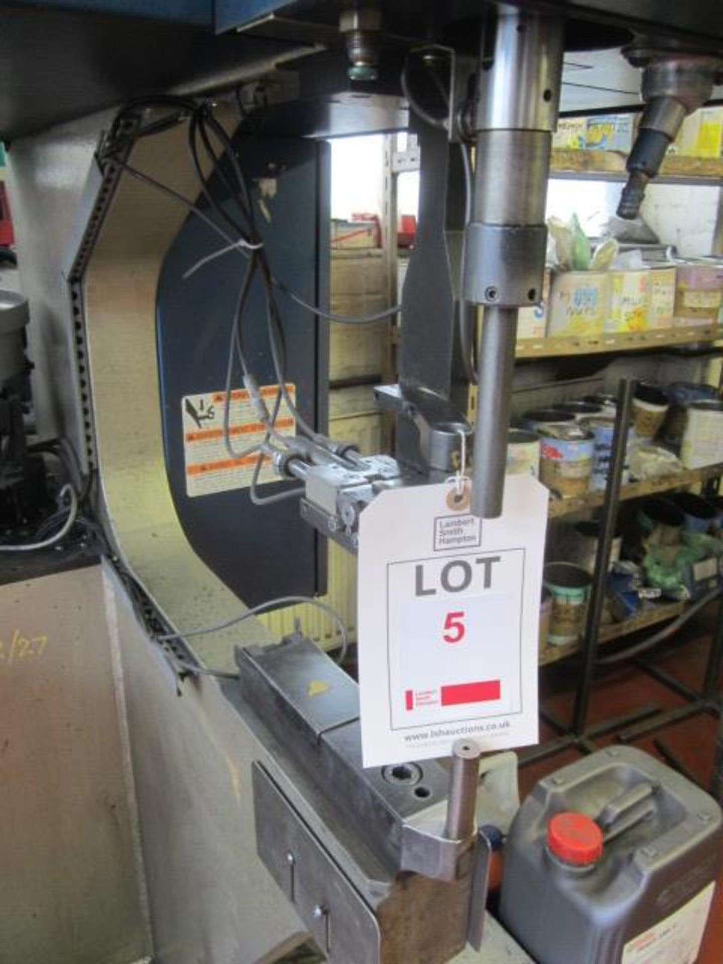 PEMSerter Series 2000 press, series 2000A, serial no. 2004 A 172, touch screen control, feeder - Image 4 of 8