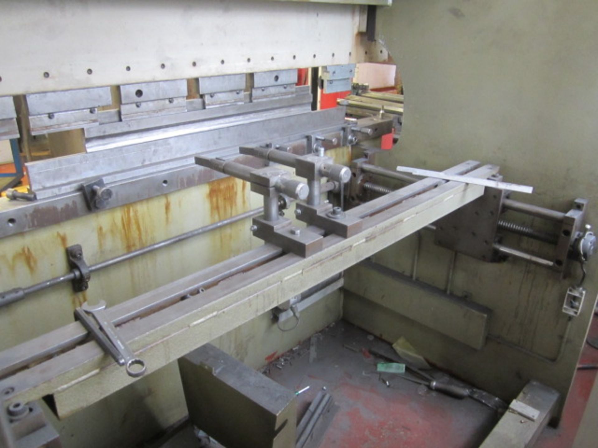 K & B 50T CNC down stroking press brake, 1 step, serial no. 153031732, type 50/F/2000. Cybele CPM - Image 9 of 20