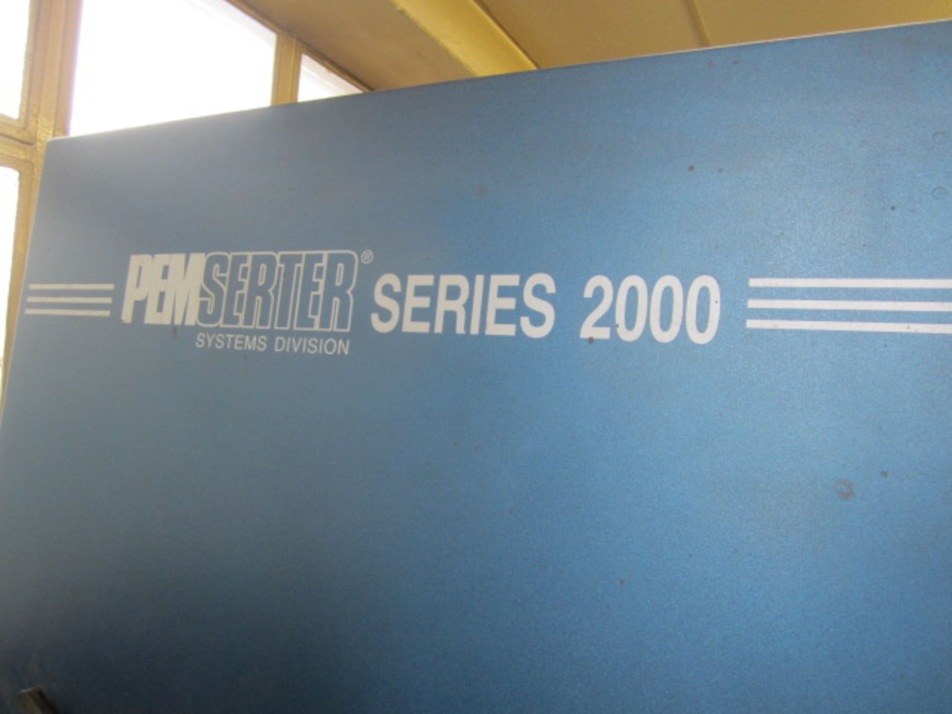 PEMSerter Series 2000 press, series 2000A, serial no. 2004 A 172, touch screen control, feeder - Image 7 of 8