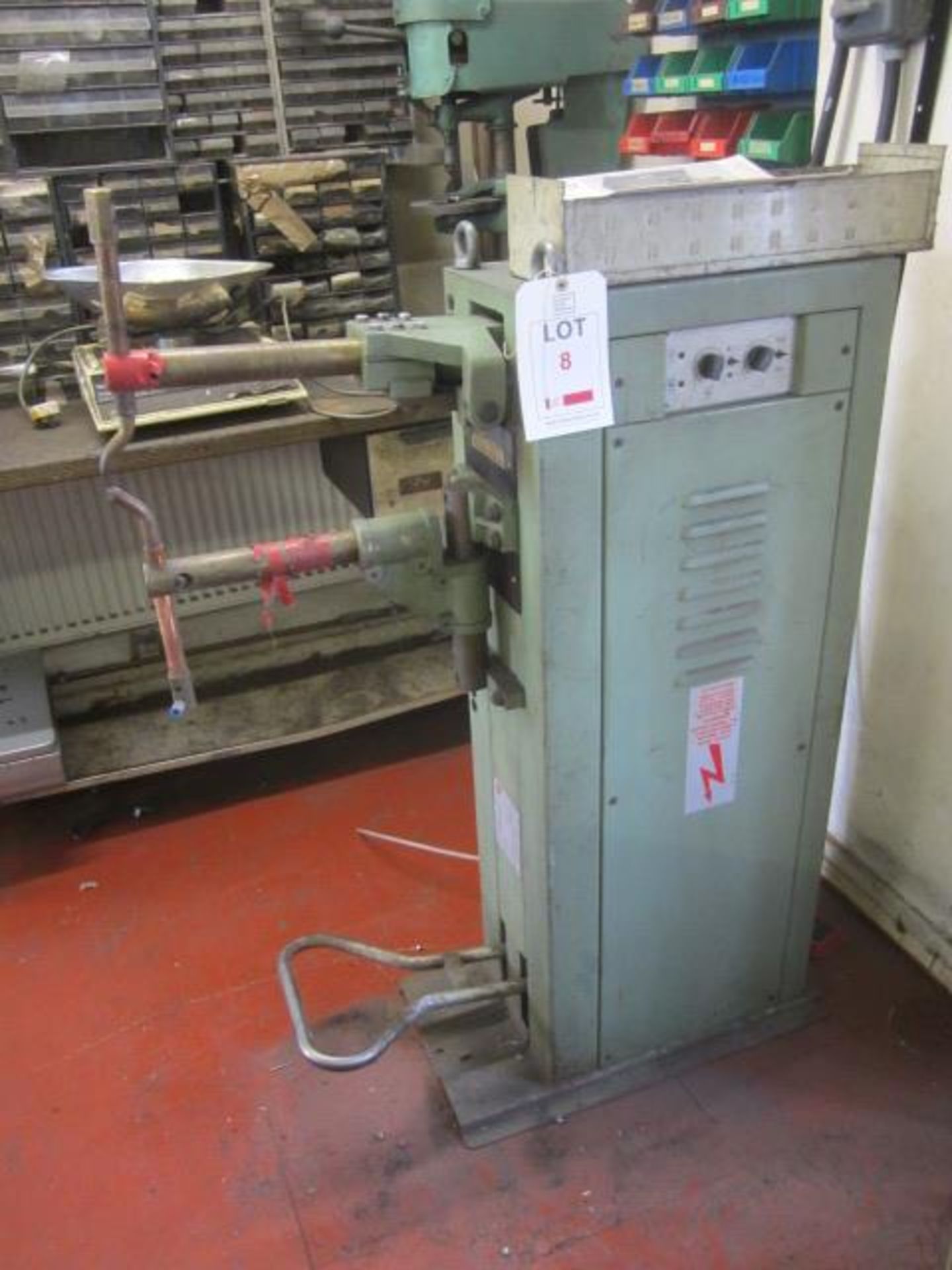 CEA KL116T spot welder, serial no. 42248 (1986). frequency 50/60 hz. max weld power 30.6 kva. - Image 2 of 6