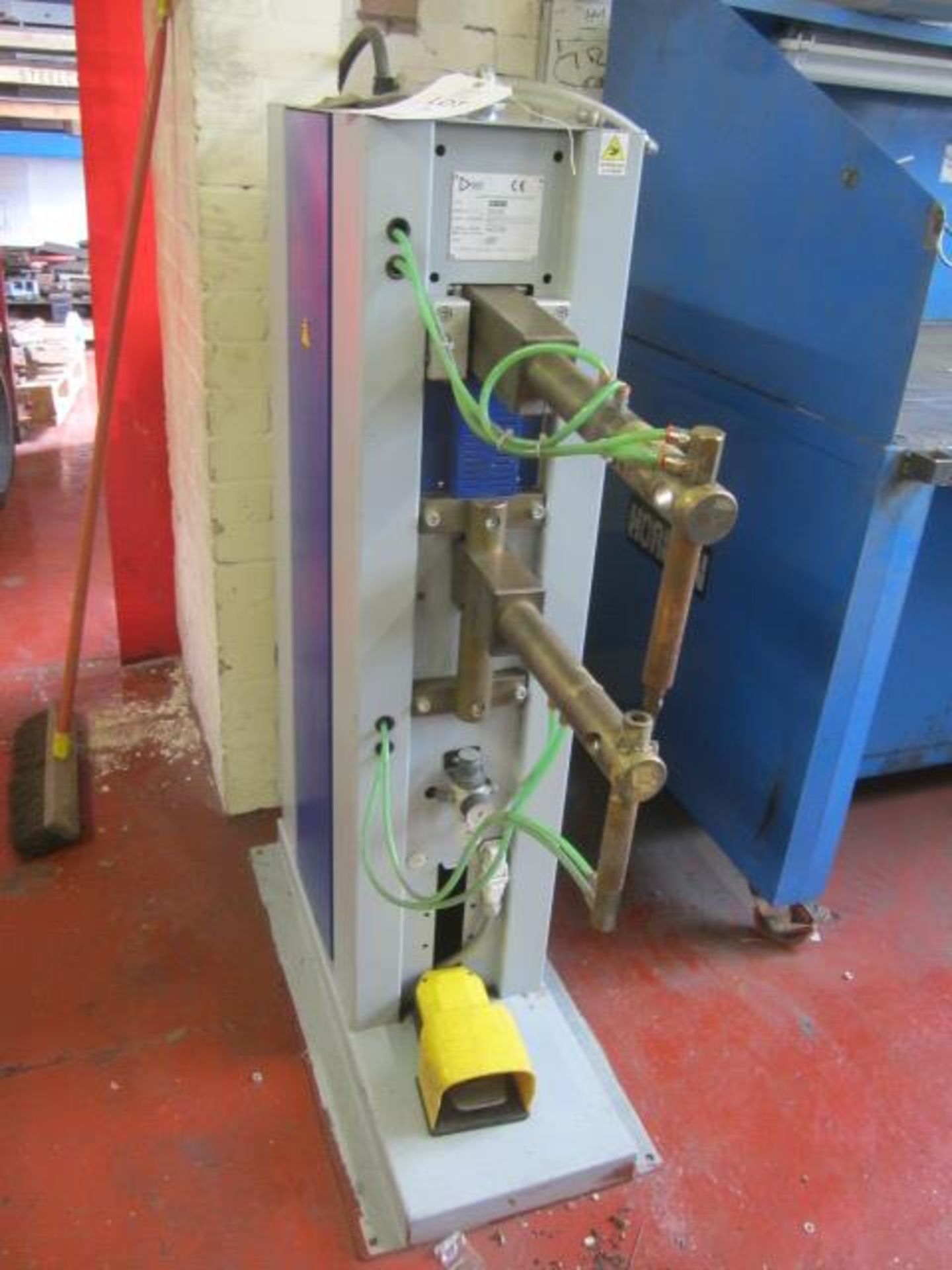 PEI Point PBP 136C2 spot welder, serial no. 0109600 (2001). A work Method Statement and Risk