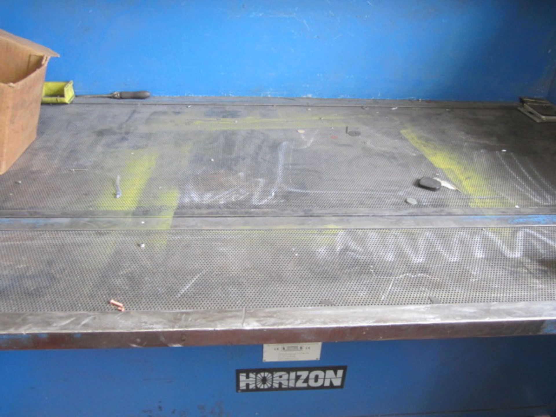 Horizon ED Filto Bench extraction workbench, table size 1850 x 950mm, serial no. 8082 (2001) - Image 3 of 4