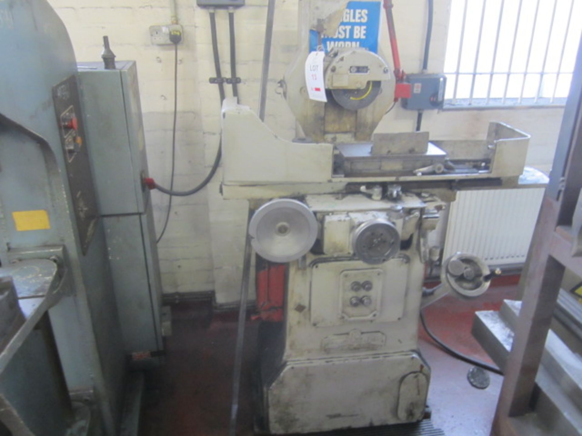 Jones & Shipman surface grinder, PH3, size A202, no. 57K784, speed 2850, manual operated 3 axis