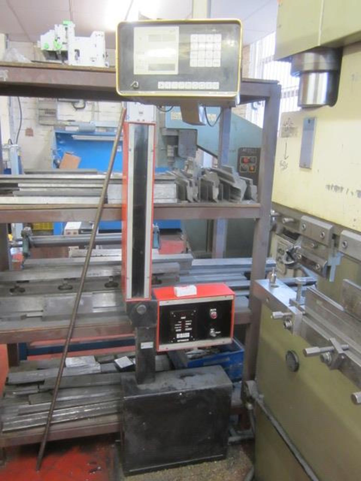 K & B 50T CNC down stroking press brake, 1 step, serial no. 153031732, type 50/F/2000. Cybele CPM - Image 4 of 20