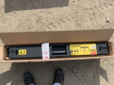 Stanley fold away saw horse unused in box *This lot is located at Gibbard Transport, Fleet Street