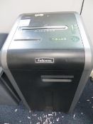 Fellows Powershred 225Ci Cross-Cut Security Shredder * This lot is located at Unit 15, Horizon