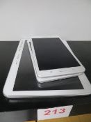 Three various Samsung Tablets * This lot is located at Unit 15, Horizon Business Centre, Alder