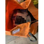 A bag of PPE inc FR coveralls and Overshoes *This lot is located at Gibbard Transport, Fleet