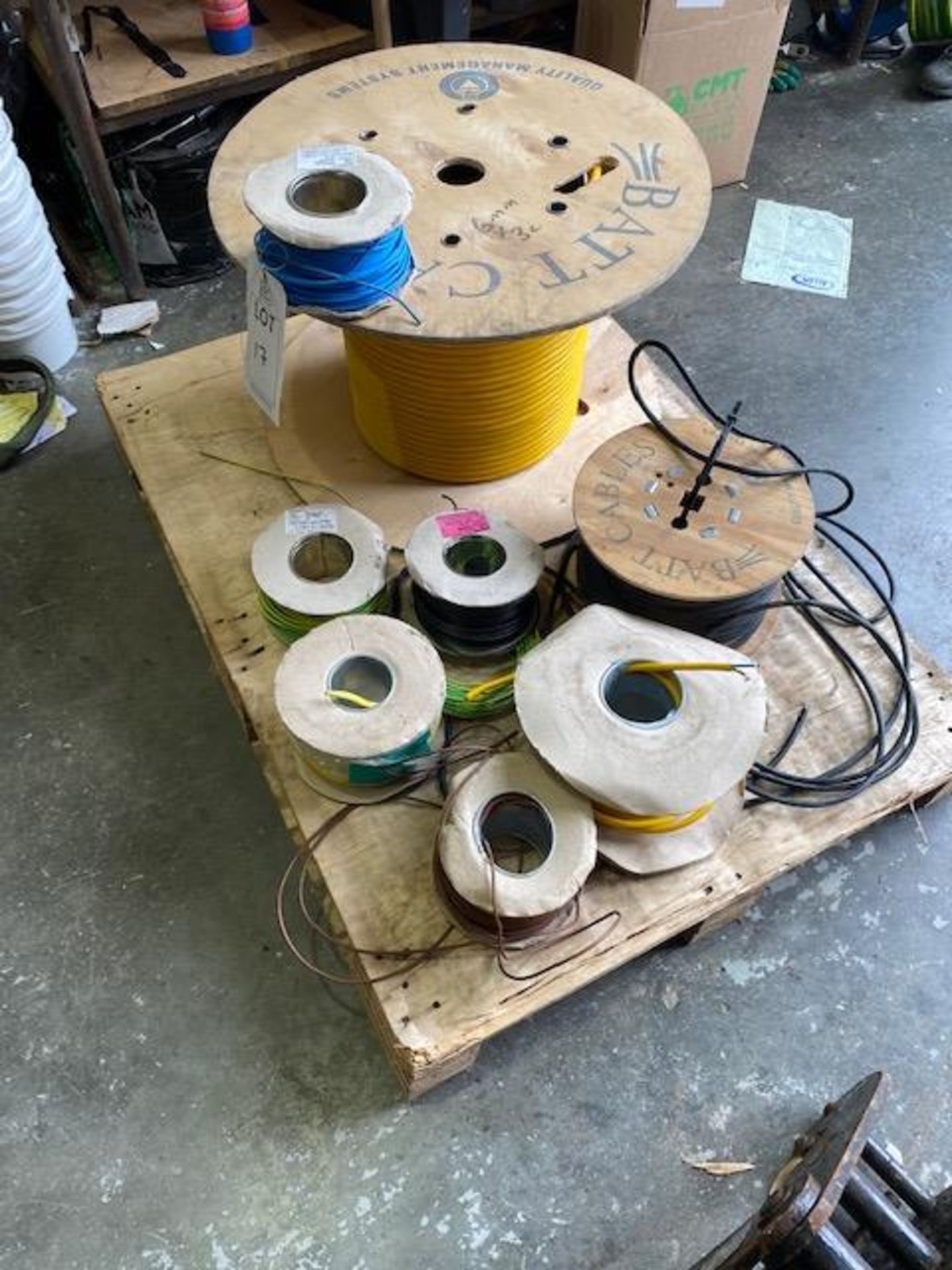 Eight various reels of cable * This lot is located at Unit 15, Horizon Business Centre, Alder Close, - Image 2 of 2