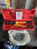 YQK-300 hydraulic crimping tool *This lot is located at Gibbard Transport, Fleet Street
