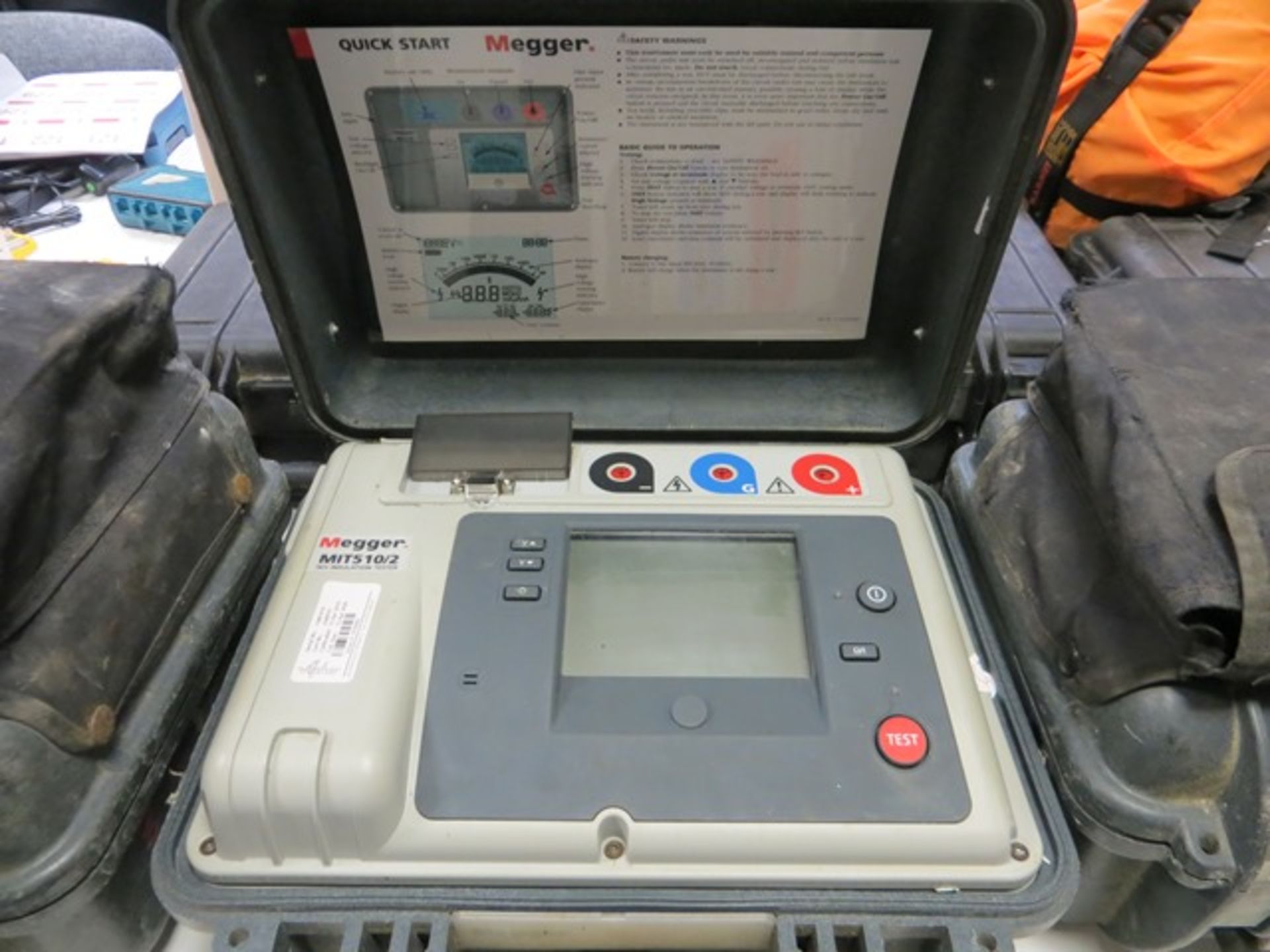 Megger MIT 510 5kv insulation tester * This lot is located at Unit 15, Horizon Business Centre,