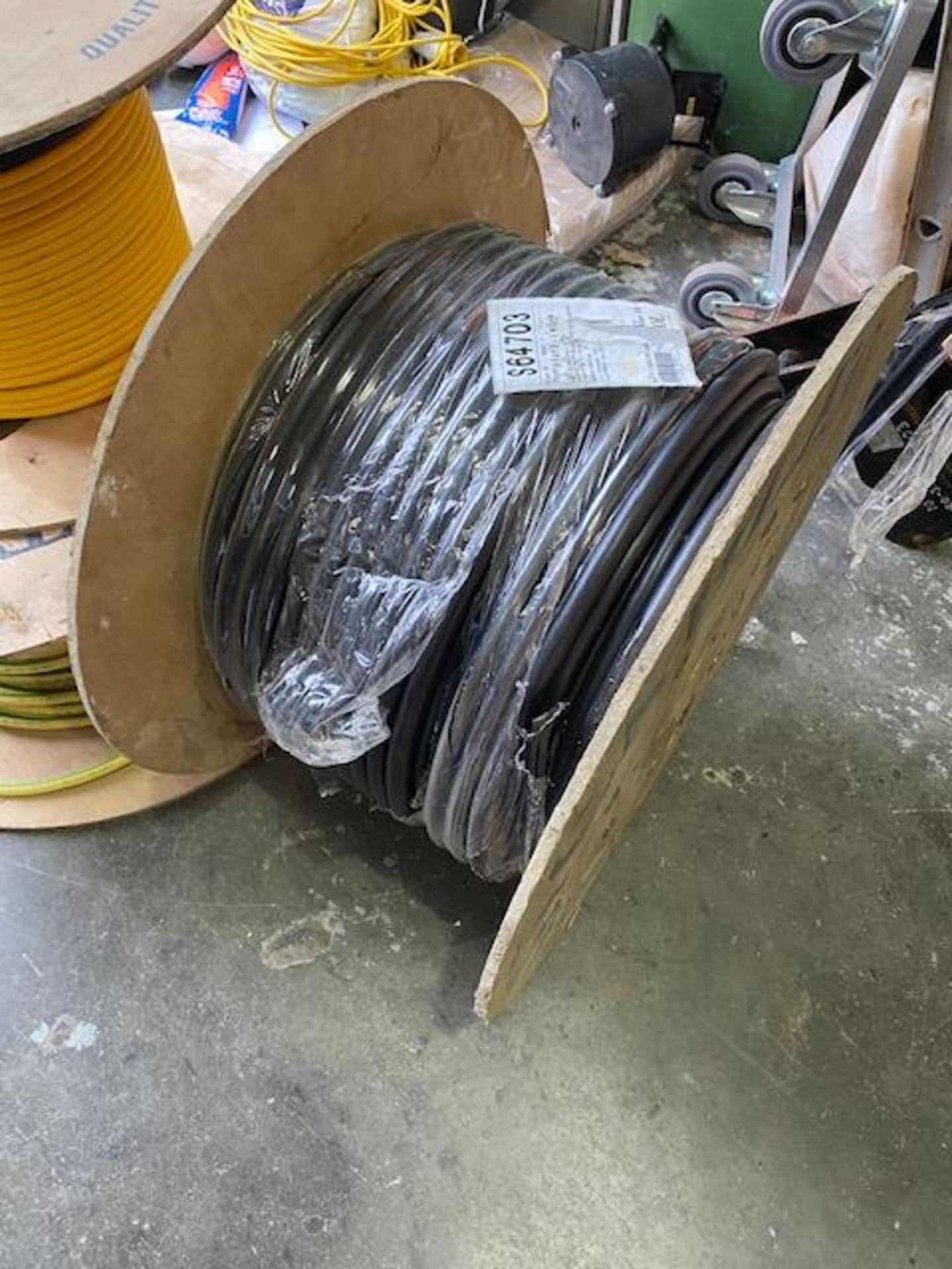 Reel of 1000v 1KV armoured cable * This lot is located at Unit 15, Horizon Business Centre, Alder