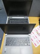 Toshiba i5 14" laptop, Acer i3 15" laptop & a Toshiba Equium dual core 15" laptop (no chargers)*