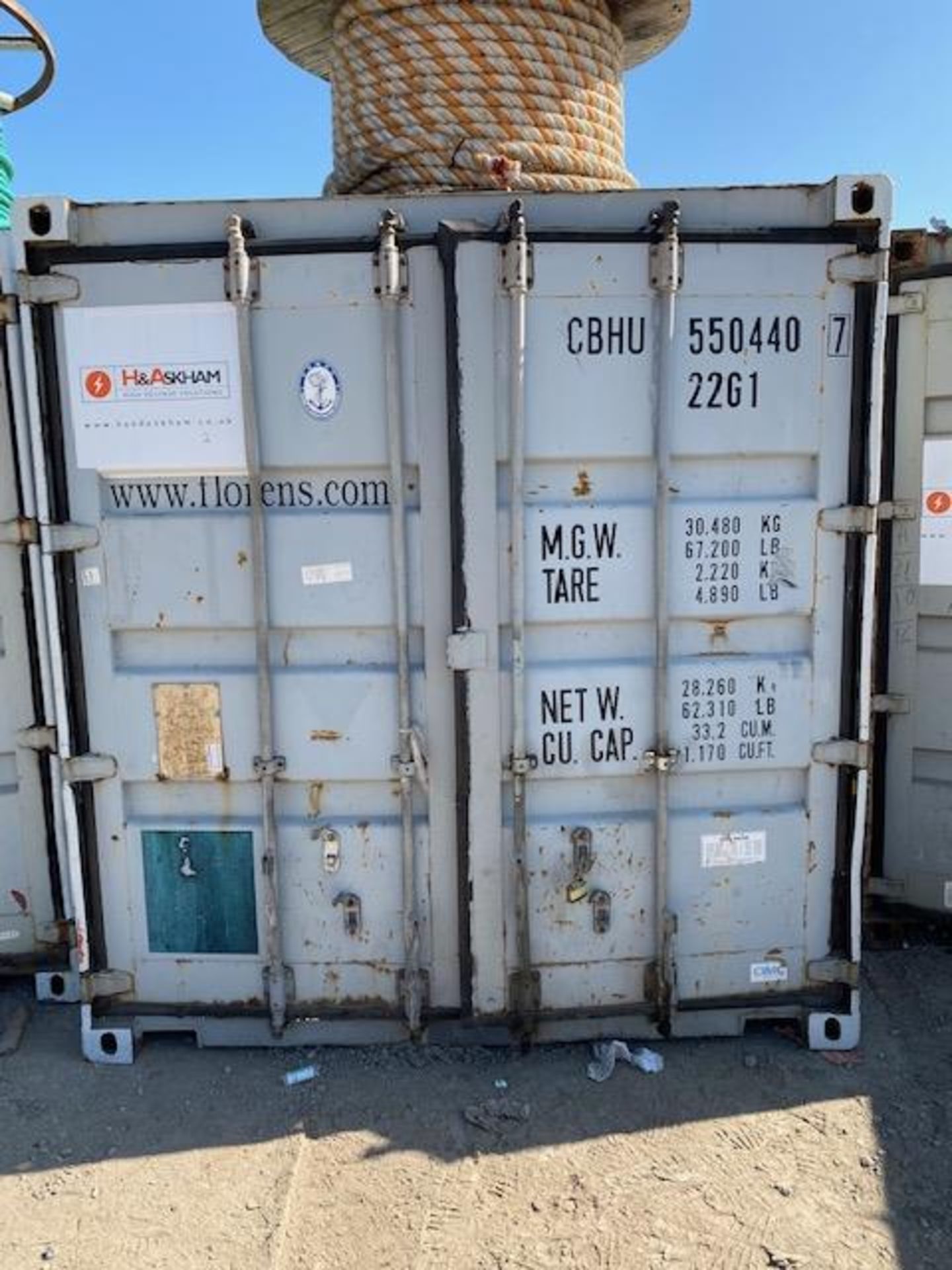 Civet 20' Shipping Container (2007) s/n CHN/CCSDL002/2007 *This lot is located at Gibbard Transport,