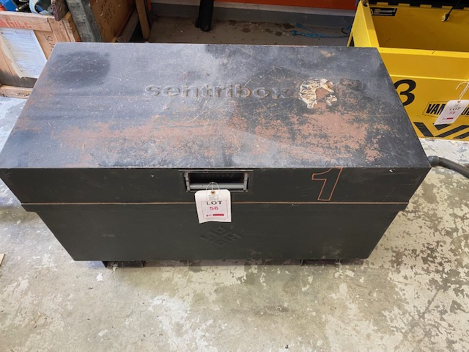 Sentribox site Safe Storage Box (suitable for spares and repairs) * This lot is located at Unit