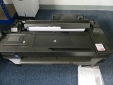 HP designjet T120 24" A1 e-printer * This lot is located at Unit 15, Horizon Business Centre,