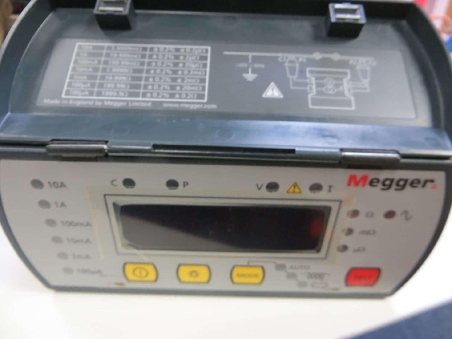 Meggar DLRO 10 low resistance ohm meter * This lot is located at Unit 15, Horizon Business Centre,