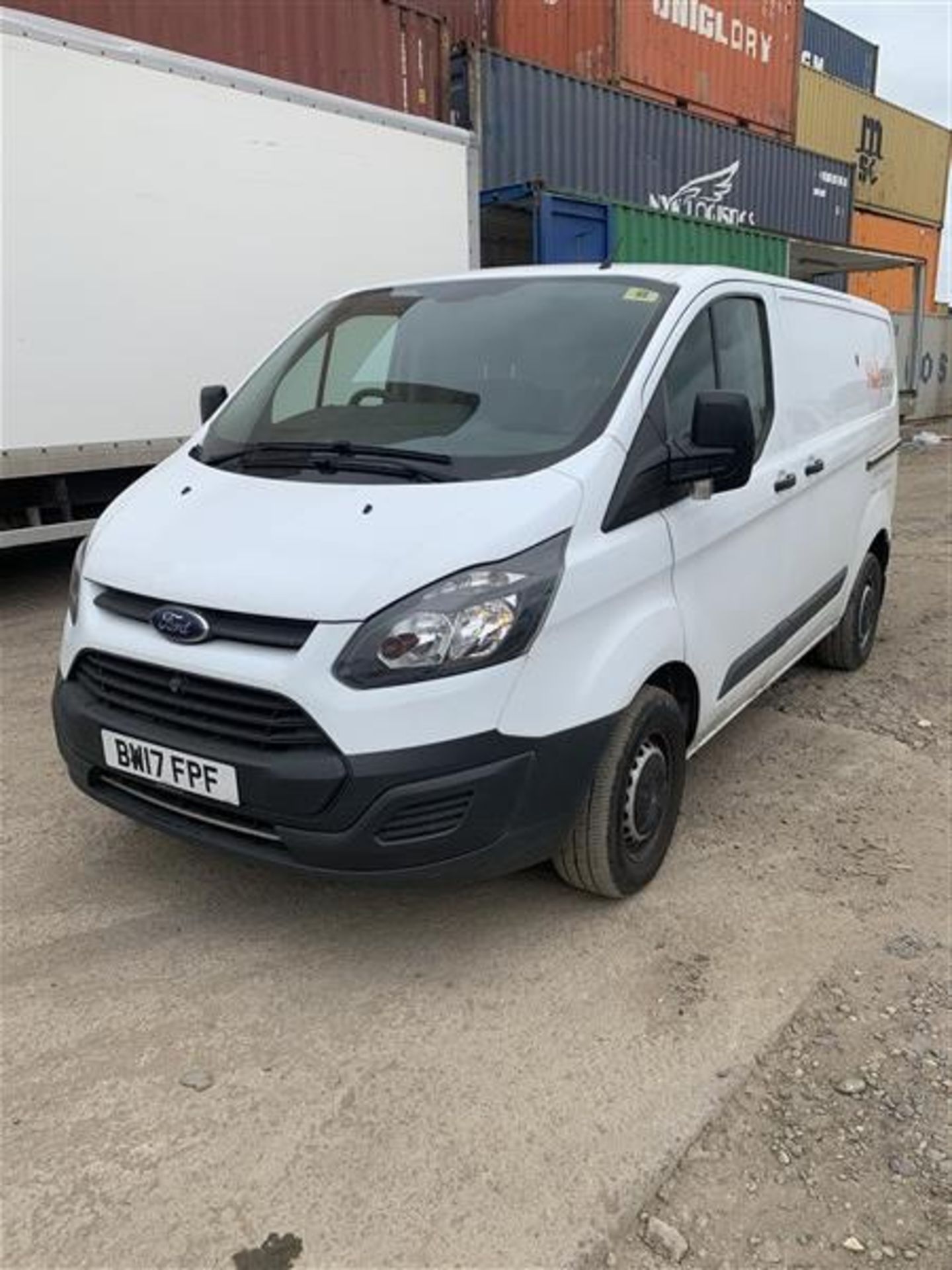 Ford Transit Custom 270 6-speed manual diesel white panel van Registration No. BW17 FPF d.o.r. 30/ - Image 6 of 10