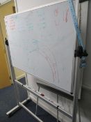 Mobile Dry Wipe Board & a Flip Chart* This lot is located at Unit 15, Horizon Business Centre, Alder
