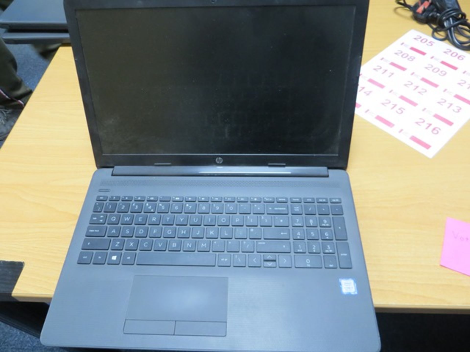 Two HP Core i7 15" laptops, a HP core i5 15" 10th generation laptop and a HP core i5 15" 8th