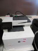 HP Color Laserjet Pro MFP M477 FDW laser printer* This lot is located at Unit 15, Horizon Business