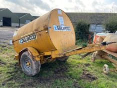 Trailer Engineering 2000 litre diesel trailed bowser